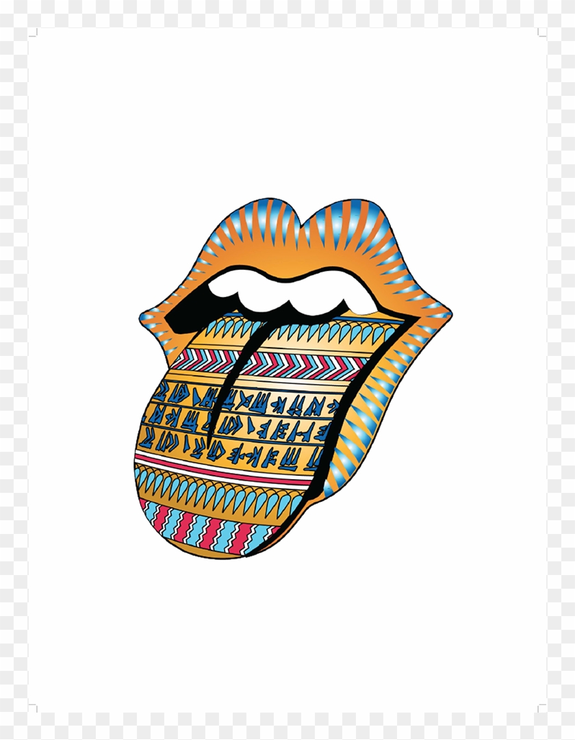 Bridges To Babylon Tongue 1997 Lithograph - Rolling Stones Lips - Tattoo Pack #970729