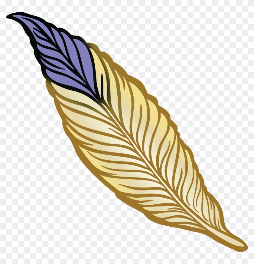 Free Clipart Of A Feather - Feder Clipart #970852
