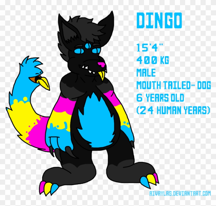 Dingo The Mouth-tailed Dog By Aivaylas - Cartoon #971008