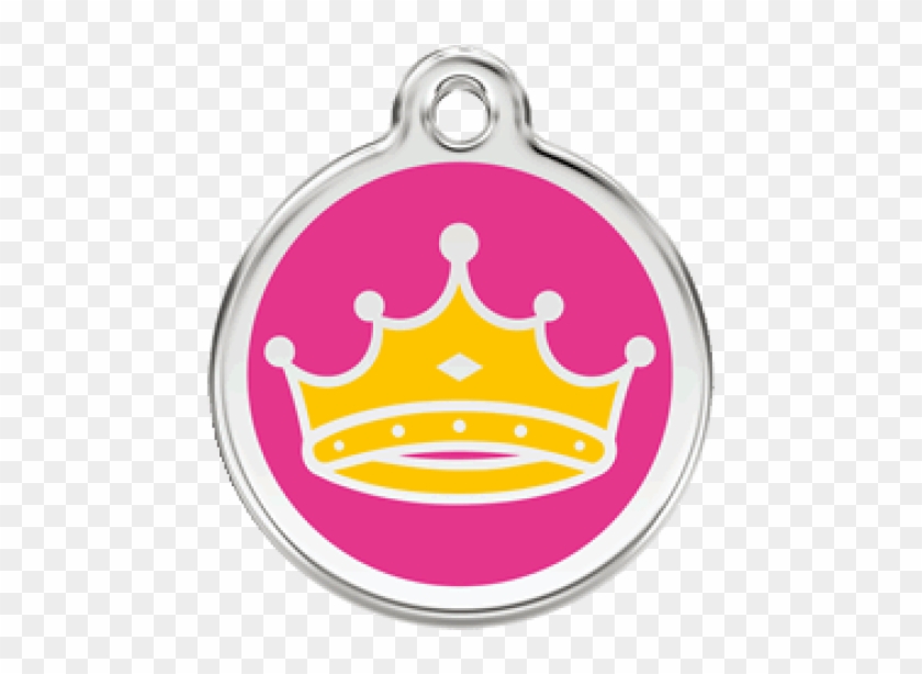 Weitere Artikelbilder - Red Dingo Queen Pet Id Tag - Hot Pink #971014