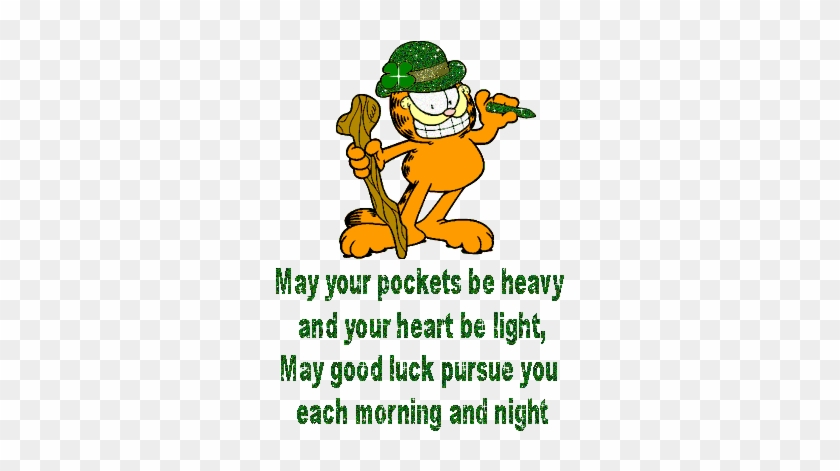 Irish Garfield - St Patrick's Day Jokes #971151