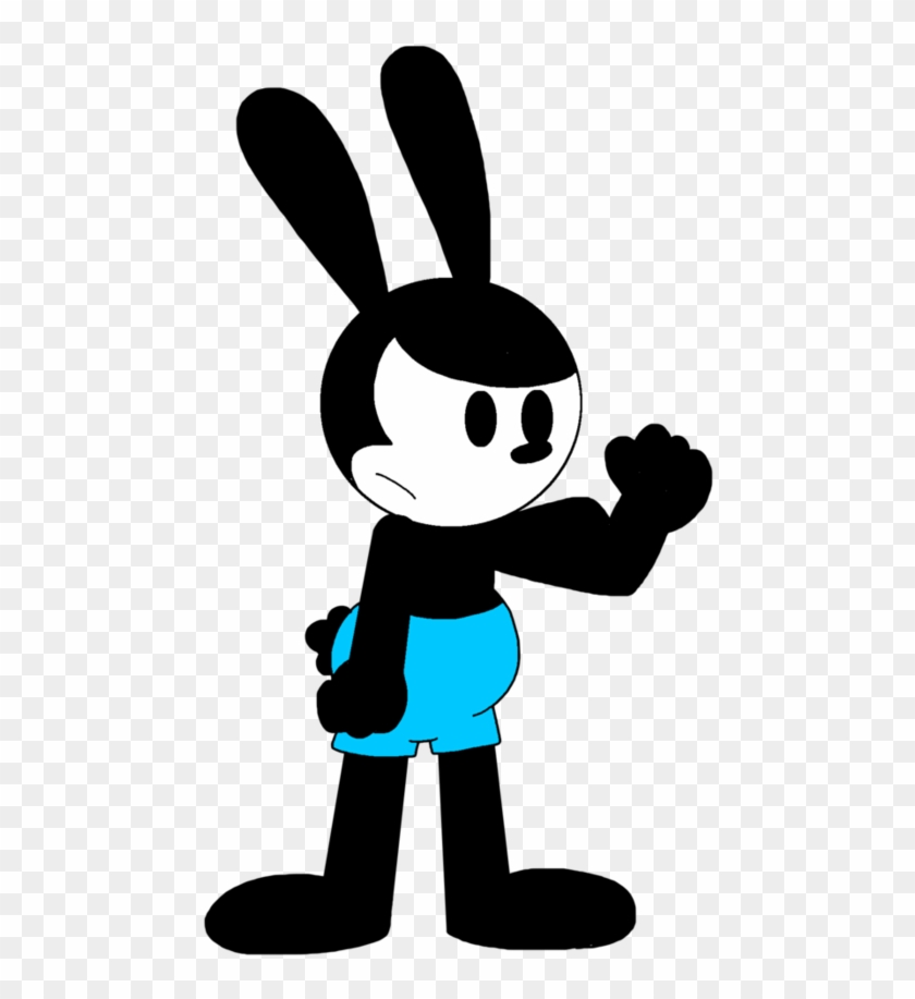 Oswald Shows Muscle At His Arm By Marcospower1996 - Clip Art #971184