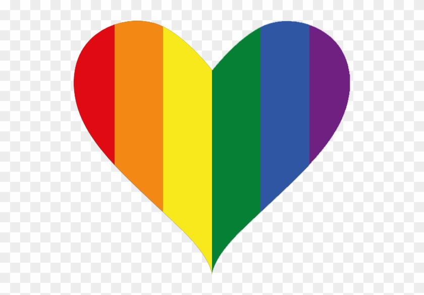 Graphic Design - Rainbow Heart - Lgbt Logo Png #971267