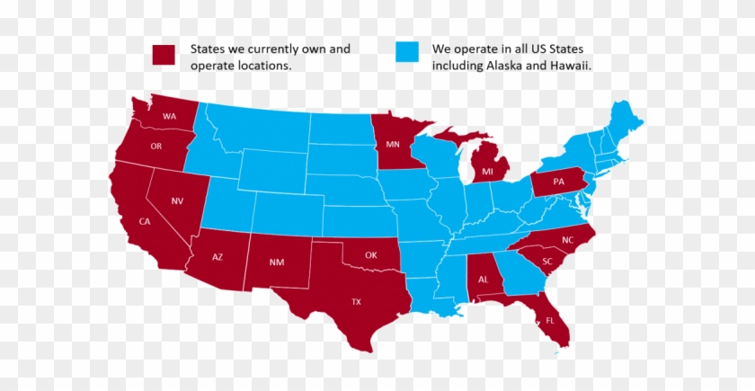 Us Map - Weed Legal In Us 2018 #971309