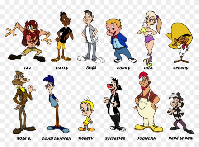 Baby Looney Tunes Characters Names Cartoon Characters As Humans Free Transparent Png Clipart Images Download