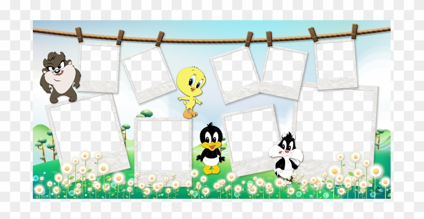 Plantilla Cartoons Para La Creación De Foto Libros - Baby Looney Tunes #971352