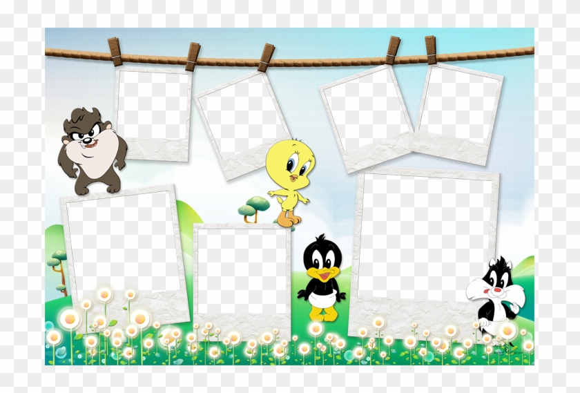 Plantilla Cartoons Para La Creación De Foto Libros - Baby Looney Tunes #971368