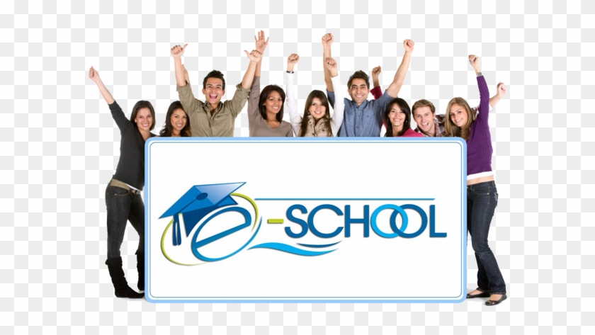 Welcome To E-school - Vinyl Banner Uk #971376