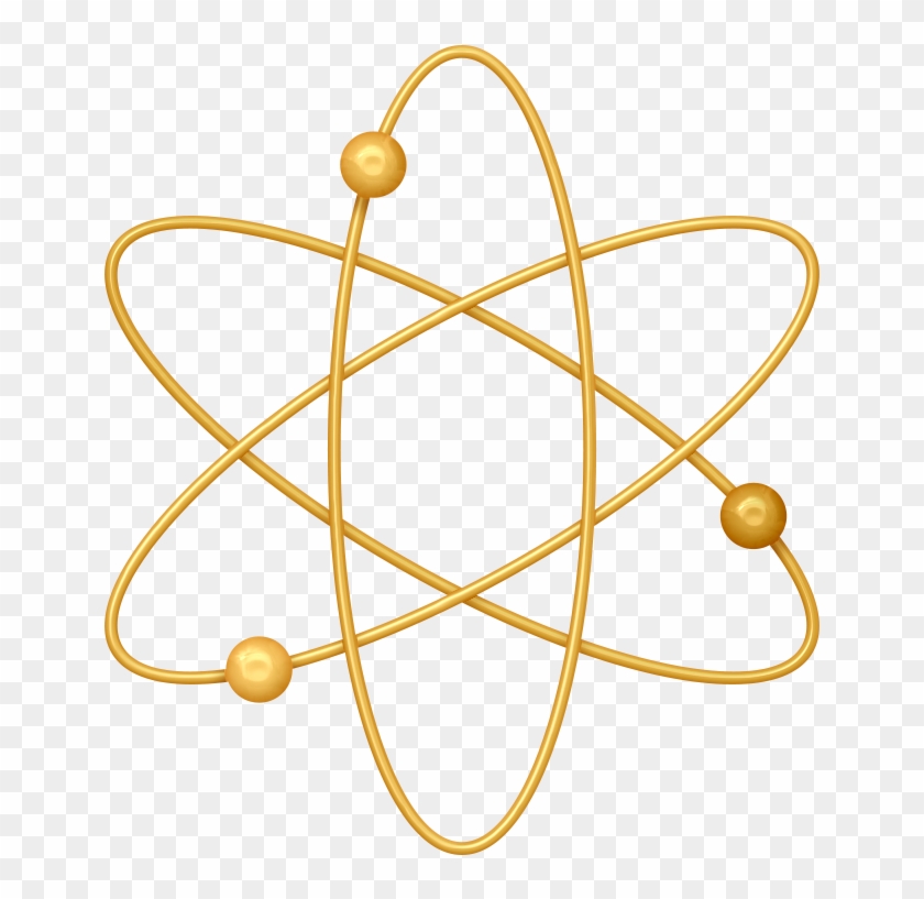 Atom Symbol Chemistry Clip Art - Atomic Symbol #971416