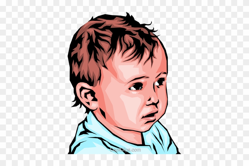 Baby Boy Royalty Free Vector Clip Art Illustration - Baby Clipart #971496