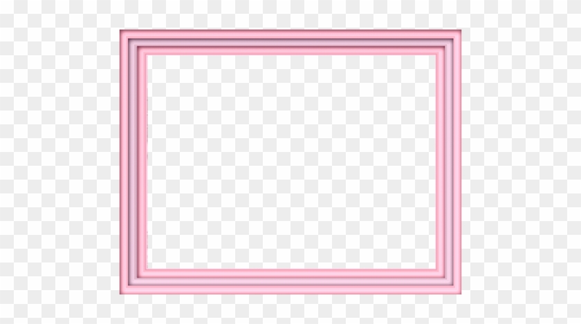 Рамки"прозрачном Фоне - - Pink Pastel Frame Png #971537