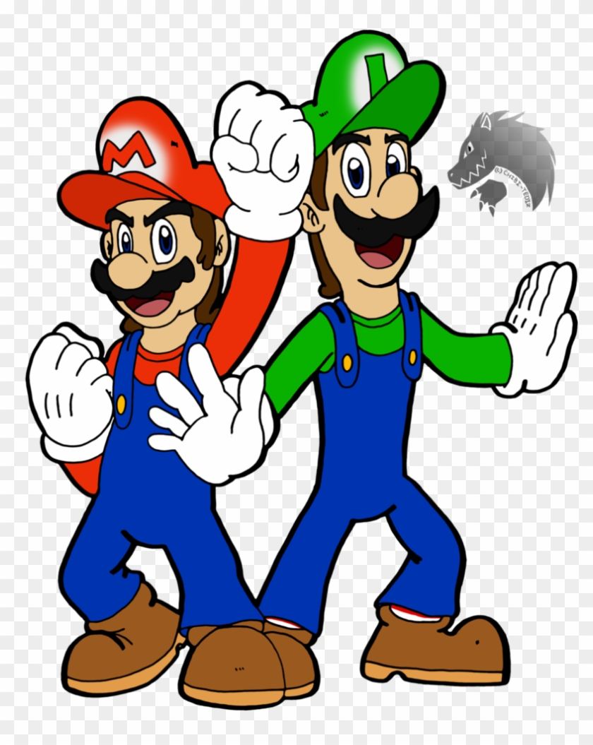 Mario Bros By Chibi-tediz - Drawing #971621