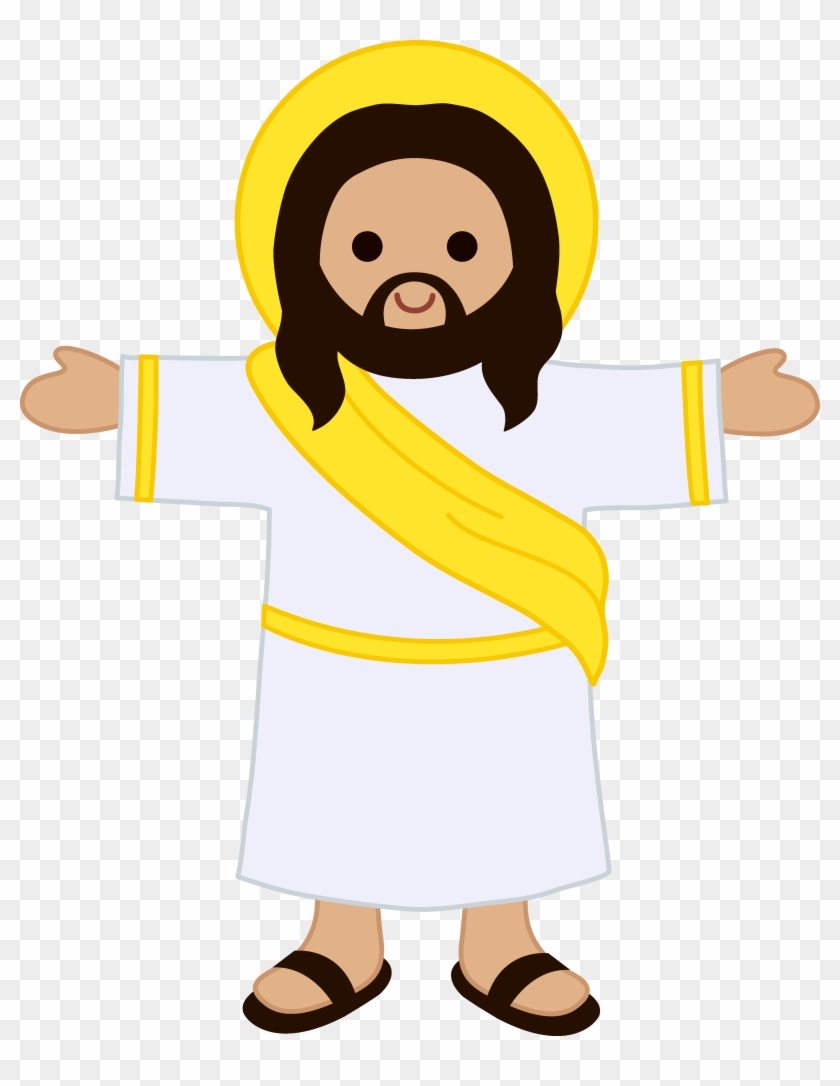 Cute Clip Art Of Jesus Christ Free Clip Art - Jesus Clipart #971657