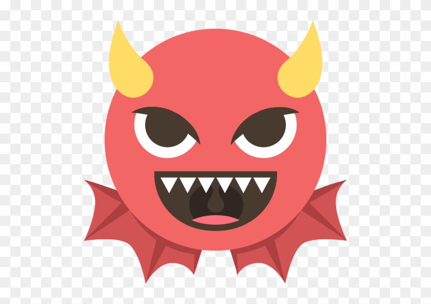 Imp Emoji Emoticon Vector Icon - Demon Emoji #971653