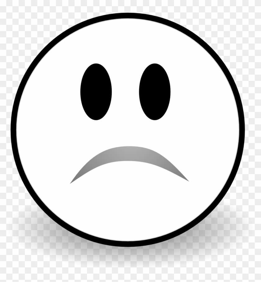 Yellow Cartoon Face Cry Sad Upset Emoji People Emotion - Coloring Picture Of Sad #971715