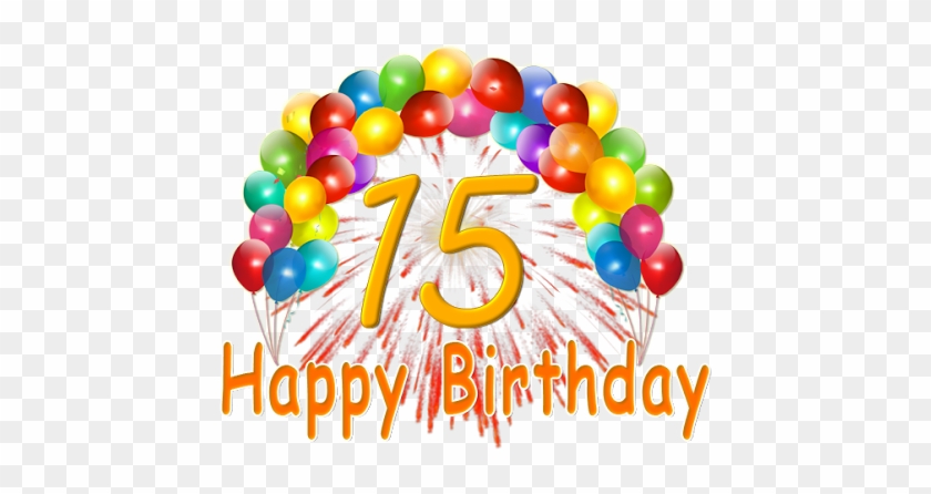 Happy 15th Birthday Auguri 15 Anni Free Transparent Png Clipart Images Download