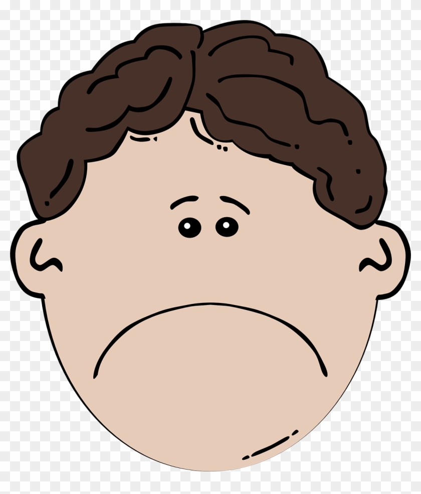 Tear Cliparts 13, Buy Clip Art - Boy Face Clipart #971722