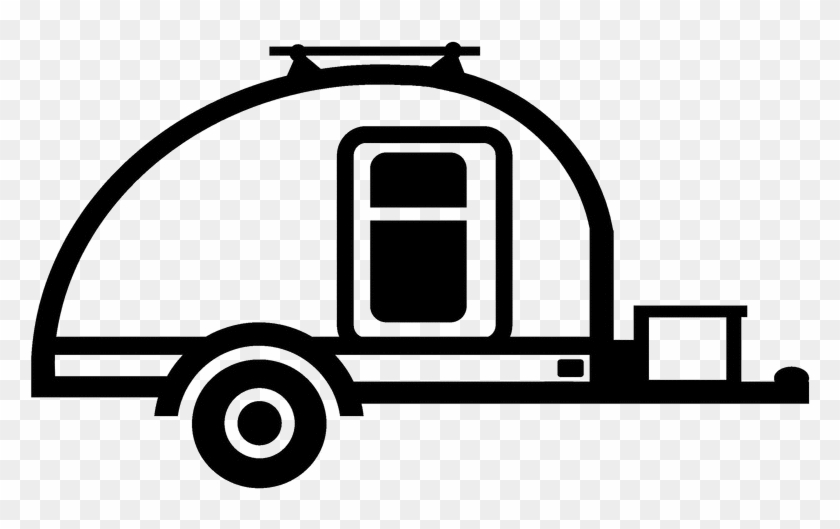 Teardrop Trailer Clip Art - Teardrop Trailer Clip Art #971818