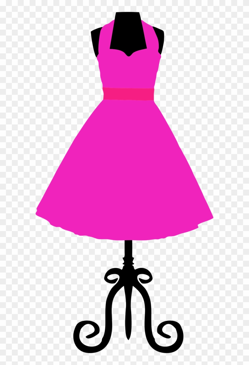Dress On Stand Clipart Clipartfest - Dress Icon Png #971875