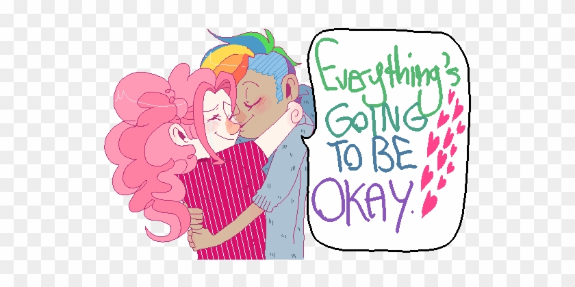 Stevetwisp, Crying, Humanized, Lesbian, Pinkiedash, - Cartoon #971889