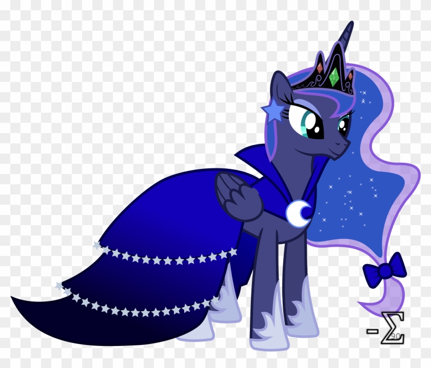 Princess Luna's Gala Dress By 90sigma Princess Luna's - My Little Pony Princess Luna Dress #971953