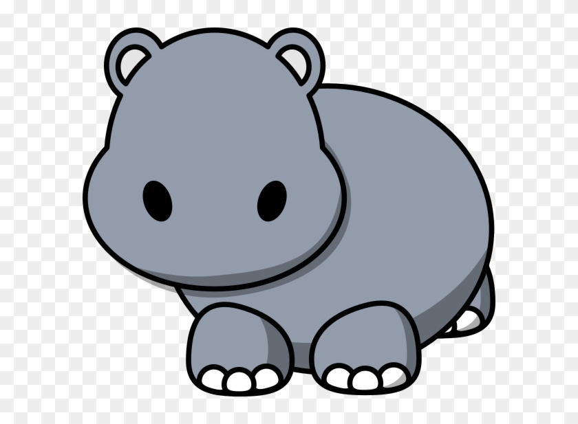 Cute Drawings Of Hippos #971949