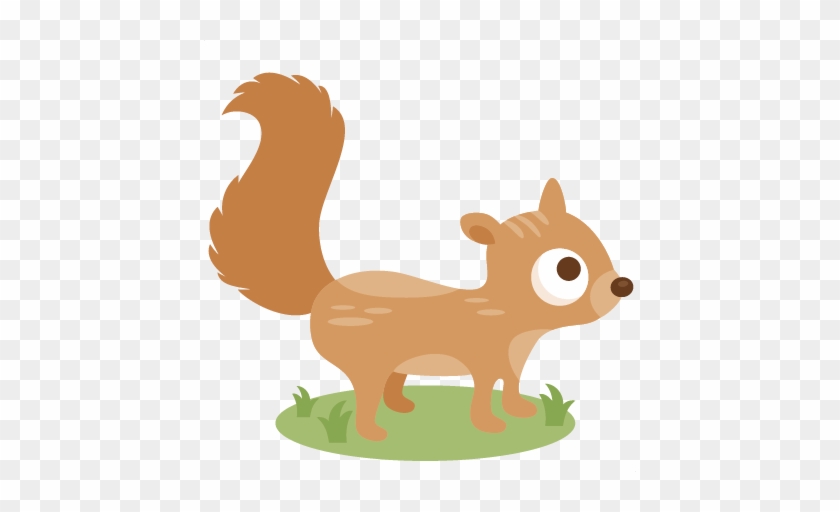 Boy Squirrel Svg Scrapbook Cut File Cute Clipart Files - Squirrel Clipart #972037