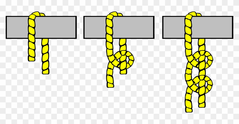 Free Tying Knots - Tie A 2 Half Hitch #972106