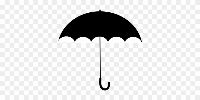 Umbrella Protection Weather Rain Cover Saf - Black Umbrella Clip Art #972227