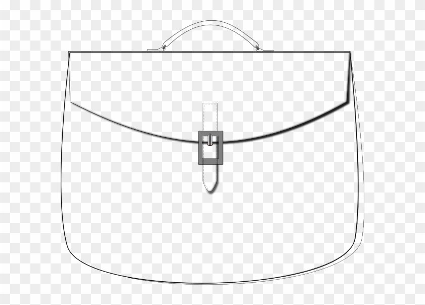 Outline Brief Case Png Images 600 X - Briefcase #972275
