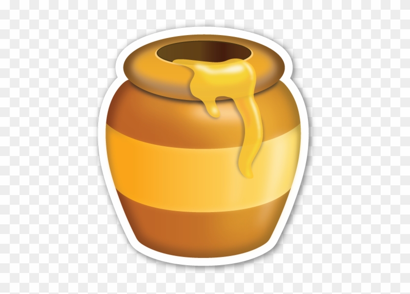 Coolest Honey Clipart Objects - Honey Jar Cartoon #972374