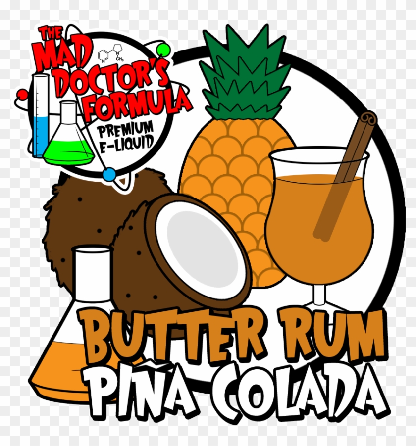 Butter - Pina Colada Logo Png #972419