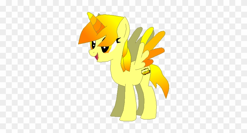 Gold Butter-minecraft Ponysona By Trashykaya - Cartoon #972436