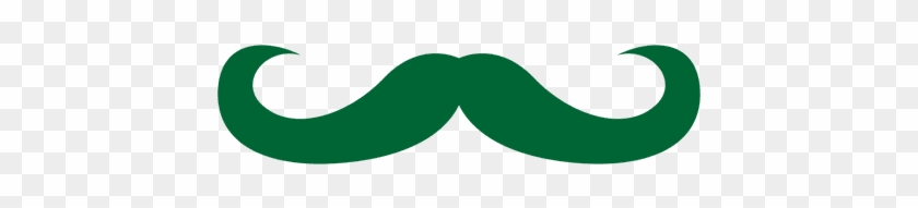 Green St Patrick Mustache Transparent Png - Blonde Moustache Png #972493