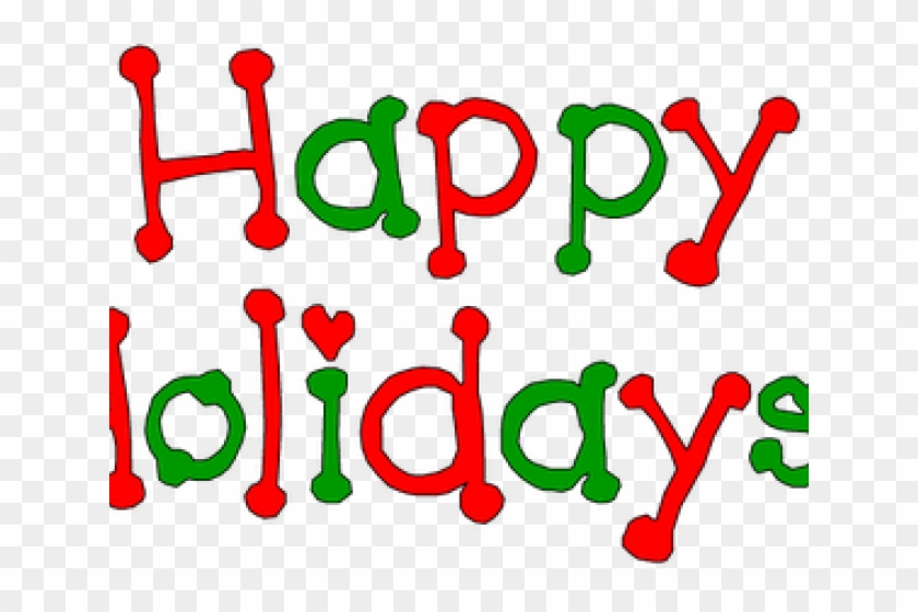Holydays Clipart December - Happy Holidays Clip Art #972550