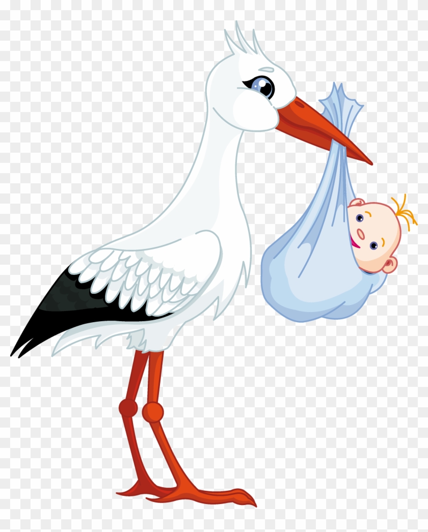 Stork Baby Png - Twins Boy And Girl Cartoon #972621