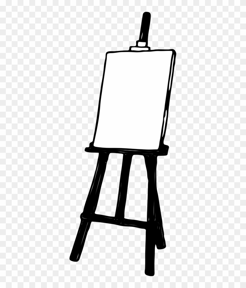 Easel Clipart U0026 Easel Clip Art Images - A White Belt In Art #972627