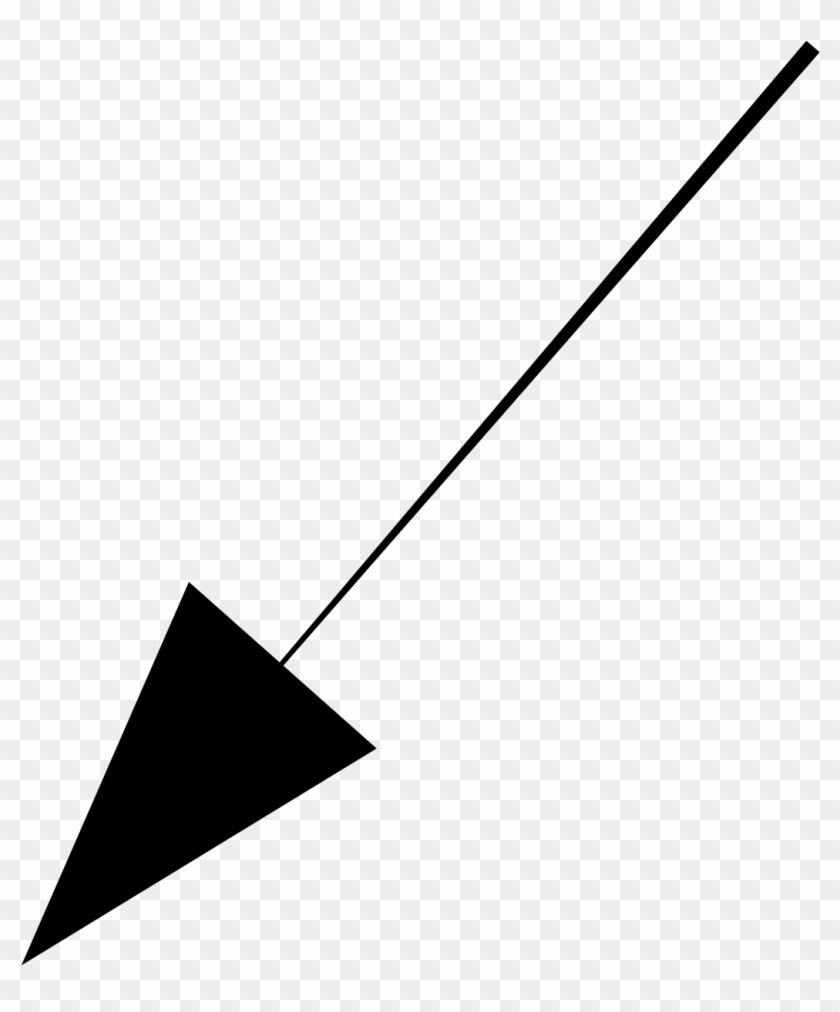 Simple Arrow - Triangle #972640
