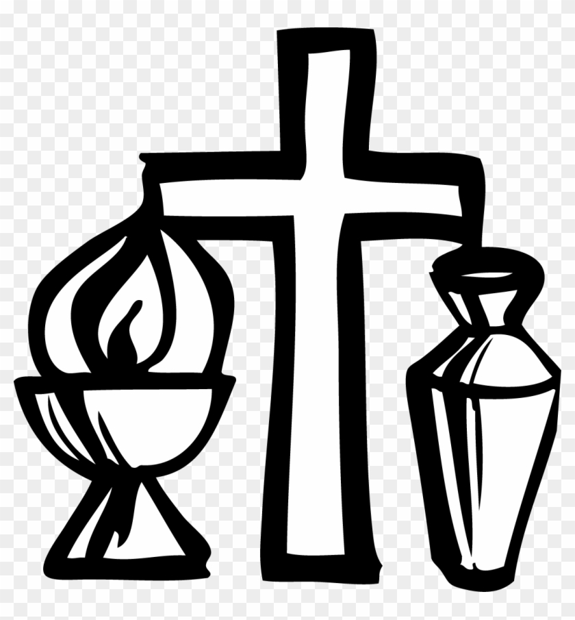 Cheap Chrism Oil Clipart With Olive Oil Clipart Black - Oil Of Chrism Clipart #972646