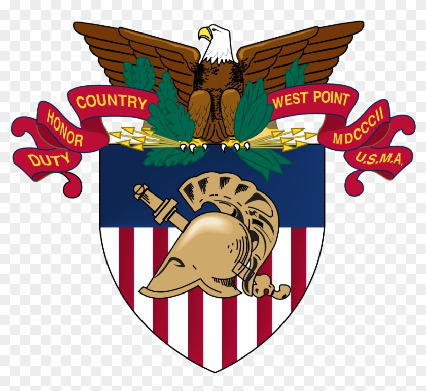 File - U - S - Military Academy Coat Of Arms - Svg - West Point United States Military Academy #972787