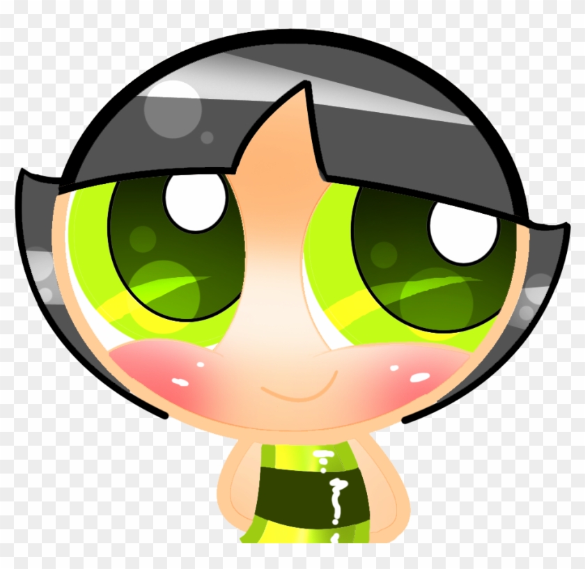 Blushing Little Girl Cartoon Boredom 2- Buttercup Blushingblushing - Blushing Power Puff Girl #972804