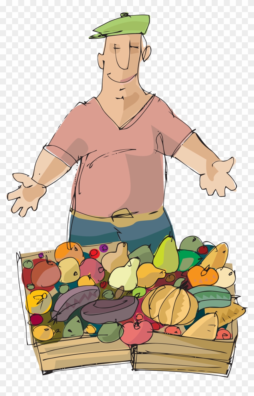 Hawker Cartoon Download - Clip Art #972882