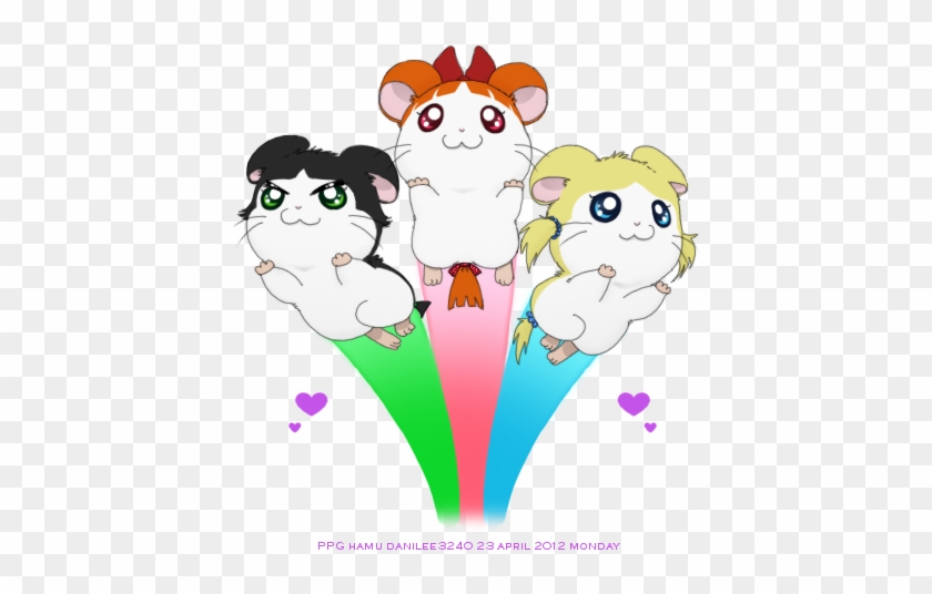 Powerpuff Girls Wallpaper Probably Containing Anime - Hamtaro The Powerpuff Girl #972968