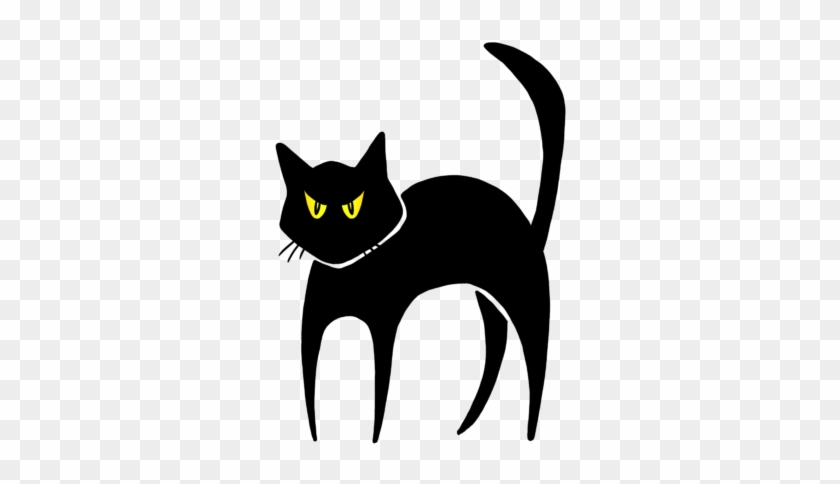 Halloween Black Cat Clipart - Halloween Black Cay #972988
