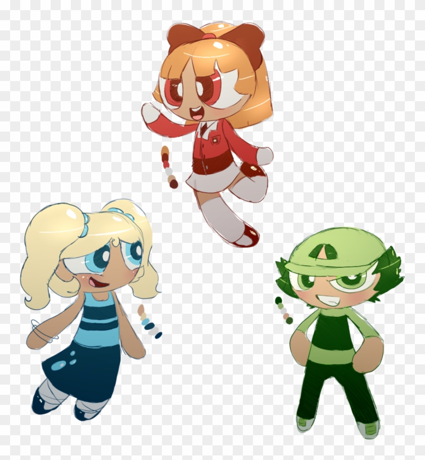 Older Powerpuff Girls By 8bitpuppy - Powerpuff Girls By 8bitpupy #973070