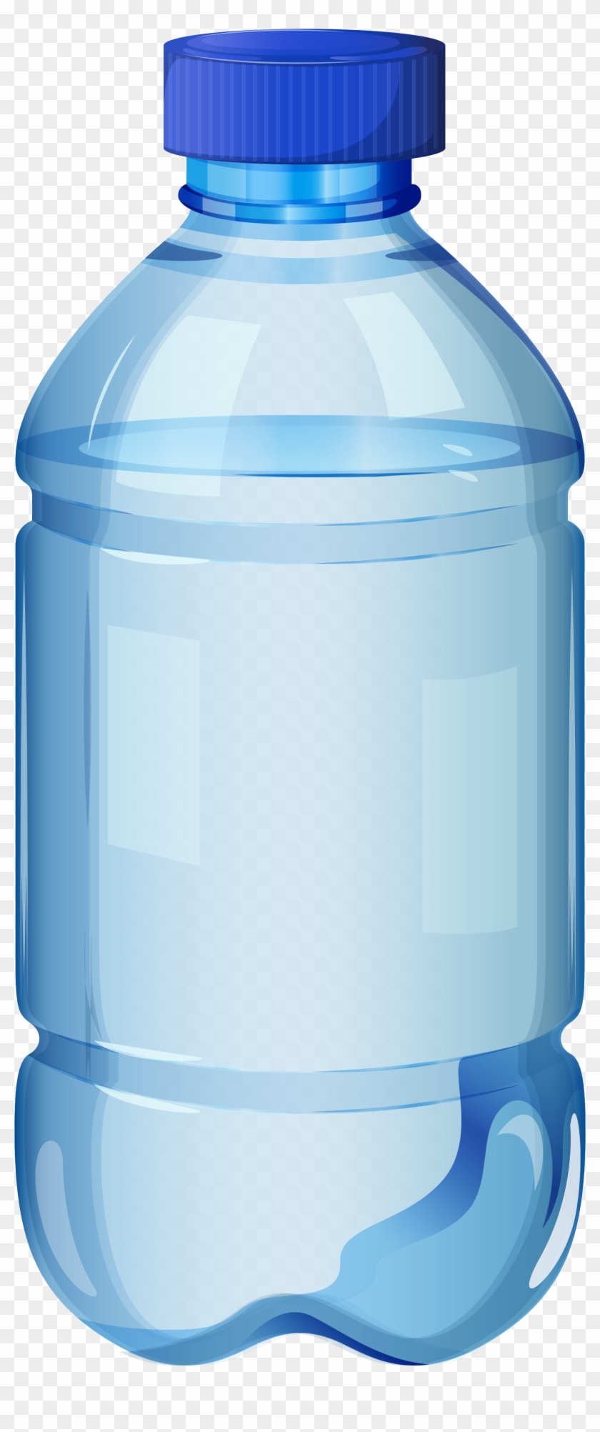 Pattern Water Bottle Png Image - Bottled Water Clip Art #973174