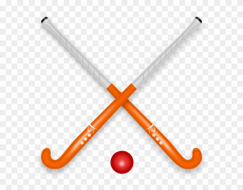 Hockey Stick Ball Clip Art At Clipart Library - Field Hockey Stick And Ball #973180