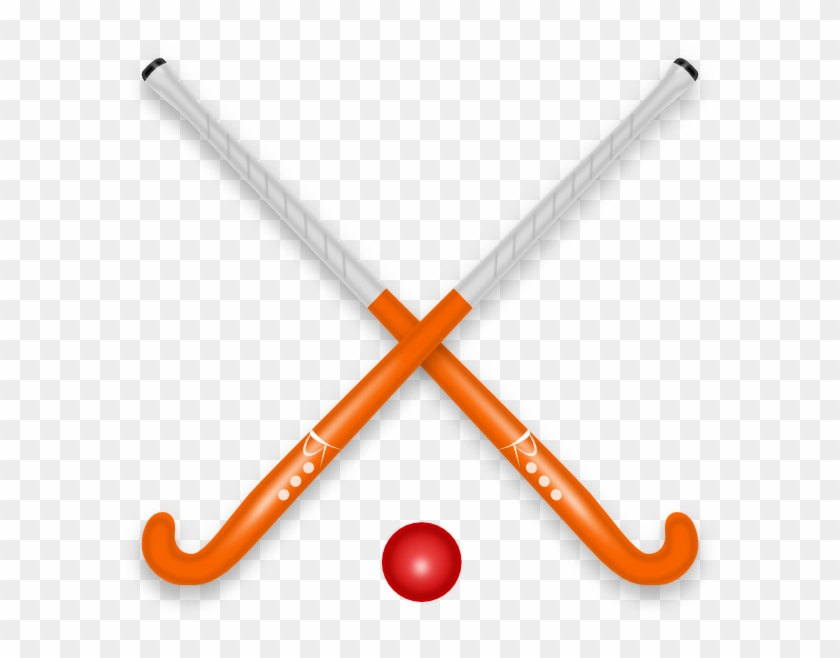 Hockey Stick Ball Clip Art At Clipart Library - Field Hockey Stick And Ball #973180