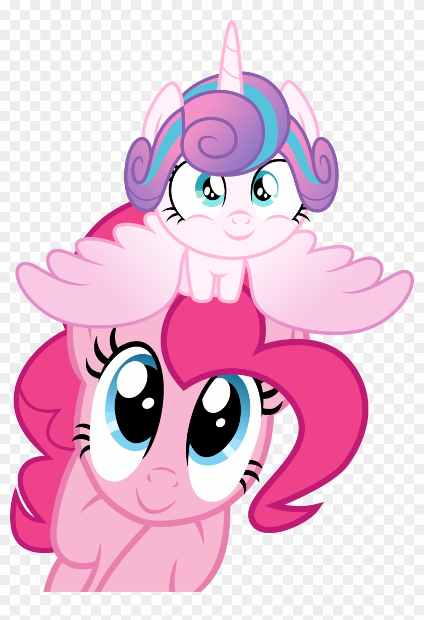 Flurry Heart And Pinkie Pie Cuteness Overload By - Flurry Heart And Pinkie Pie #973195