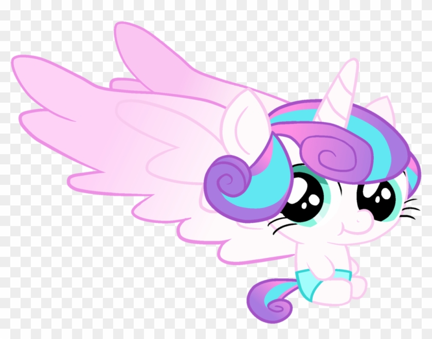 [mlp Season 6 Spoilers] Flurry Heart Vector By Davidark-thegunter - My Little Pony Baby Flurry Heart #973225